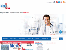 Tablet Screenshot of medicinfo.pro